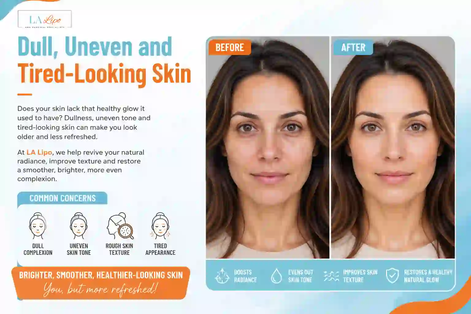 Sign #5: Dull, Uneven and Tired-Looking Skin Balsall
