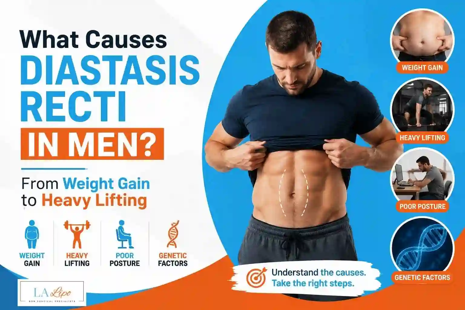 What Causes Diastasis Recti in Men? From Weight Gain to Heavy Lifting Balsall